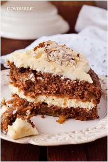 CIASTO MARCHEWKOWE Z KREMEM KOKOSOWYM ilovebake.pl