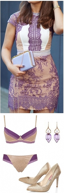 Weselna stylizacja z modelem bielizny damskiej KATE