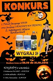 Konkurs HALLOWEEN z ViVio. Wygraj piekielne nagrody !!! #halloween #konkursy #nagrody