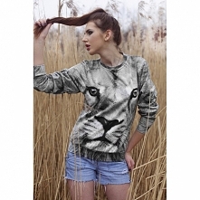 Damska bluza z nadrukiem, Safari King