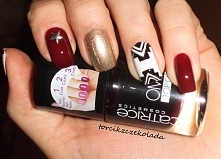 moje jesienne pazurki :)