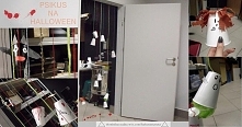 Mały psikus na Halloween.
Do zrobienia straszaków potrzebujemy:
- plastikowych kubeczków
- kolorowego papieru
- włóczki lub sznurka
- farb, markerów, bibuły, piórek
- taśmy klej...
