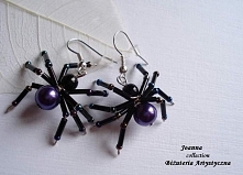 pajączki pajączki kolczyki ...