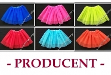 SPÓDNICZKA tiulowa TUTU mega bombka z tiulu w SZEŚCIU KOLORACH !!!