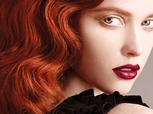 Wyraziste usta na jesień :)