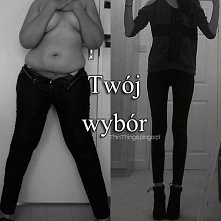 Nie wyglądam jak pani z pierwszego zdjęcia, ale myślę, że jak będę prowadzić taki tryb życia jak dotychczas to to będzie moja przyszłość. :c Więc chcę coś zmienić... być lepszą ...