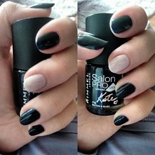 #salonpro #rythm #and #blues #byKate #rimmel #goldenrose #richcolor #expressdry #black #white #blackandwhite