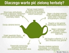 Zielona herbata wspomaga odchudzanie. Dowiedz się więcej klikając w zdjęcie.