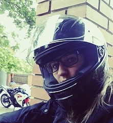 Ja i mój Hondziak CBR250