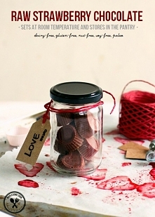 Raw Strawberry Chocolate