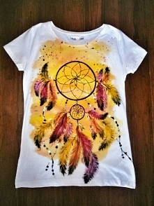 Koszulka na zamówienie, ręcznie malowana - by Zwiesh