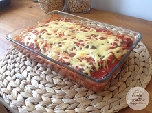 Warzywna lasagne z cukinii (z dodatkiem ciecierzycy)