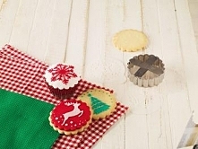 Szablony do ciasteczek z foremką Merry Christmas (zestaw 6 sztuk) - Birkmann