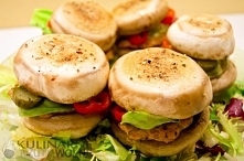 Pieczarkowe burgery