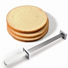 Równe warstwy z Tym nożem :D Nóż do krojenia ciasta na warstwy Patisserie - Kaiser