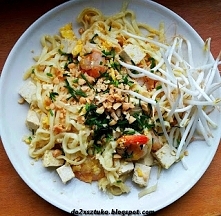 Pad Thai z krewetkami i tofu