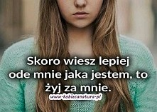 Żyj za mnie...