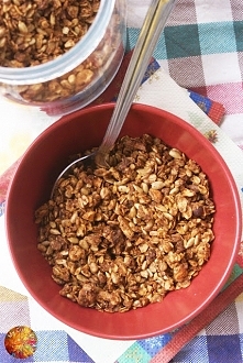My Culinary Art: Miodowo-cynamonowa granola