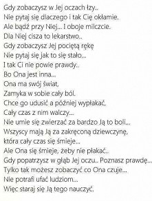 Gdy zobaczysz w jej oczach łzy...