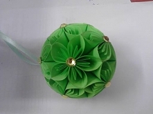 Ręcznie robione bombki świąteczne ;)