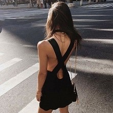 black dress