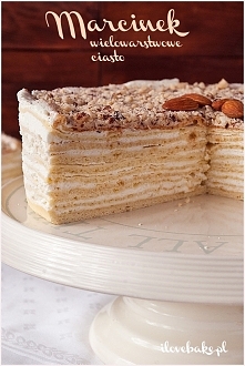 Ciasto Marcinek ilovebake.pl