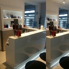 Recepcja w białym lakierze