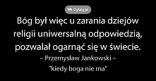 fragment reportażu "kiedy boga nie ma"
