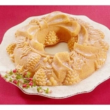 Forma z kutego aluminium do ciasta „Wieniec adwentowy” - Nordic Ware