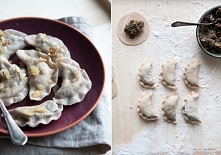 PROSTE PIEROGI Z SOCZEWICĄ I PIECZARKAMI