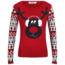 Aztec Reindeer Christmas Ju...
