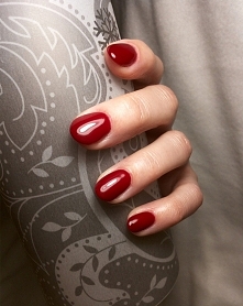 Moje drugie w życiu hybrydy, wykonane własnoręcznie! Lakier Semilac.