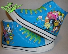 ręcznie malowane trampki po...