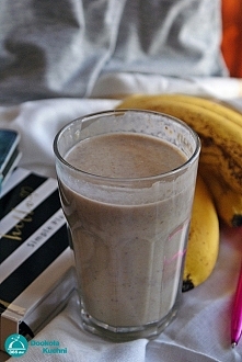 Koktajl kokosowy z kaszą jaglaną