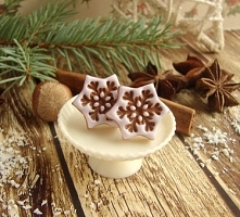 Słodkie świąteczne kolczyki