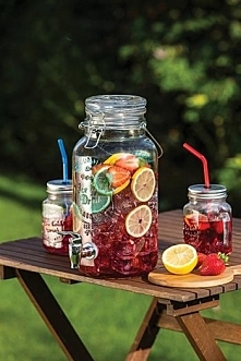 Słój szklany z kranikiem (pojemność: 3.7 litra) - Kitchen Craft