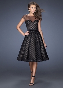 Black 19915 Polka Dot Forma...