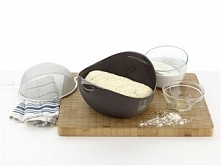 Naczynie silikonowe do wypieku pieczywa Bread Maker XXL, brązowe