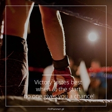 "Zwycięstwo smakuje najlepiej, gdy na starcie nikt nie daje Ci szans"

Nie pozwól, by ktokolwiek powstrzymał Cię przed dążeniem do wyznaczonego celu! 

Wyobraź sobie w...