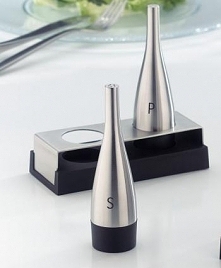 Pojemniki na sól i pieprz na stojaku (3 elementy) - Auerhahn