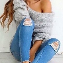 again grey and jeans