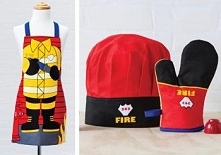 Zestaw dla małego kucharza Strażak - Ladelle