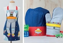 Zestaw dla małego kucharza Astronauta - Ladelle