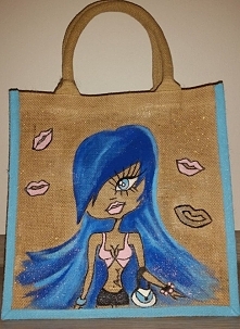 Cena- 50 zl Torba może być imienna wedle zyczenia ( projekt dostępny na priv dla zainteresowanych)
Torba Midi o wymiarach -30 x 30 x 19 cm
 Na mojej stronie znajdziecie torby ek...