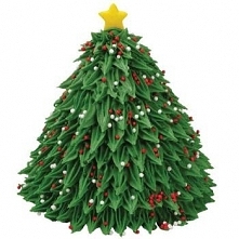 Forma silikonowa choinki 3D (9 gniazd