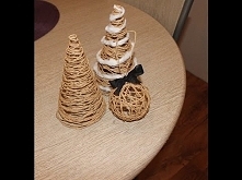 DIY ozdoby ze sznurka/ na choinkę/ krochmal IMPRESJA

SUPER PROSTE