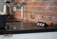 Kuchnia Loftowa od MSMeble. meble kuchenne Katowice, meble na wymiar Katowice, meble na zamówienie Katowice, stolarz Katowice, meble biurowe Katowice, meble łazienkowe Katowice,...