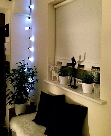 biel i czerń dominują u mnie w domku...