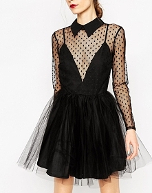 eliza j lace & faille dress