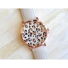 Zegarek panterka - biel - 1...